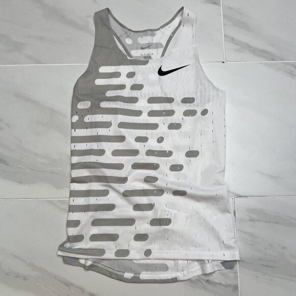 Nike Women's Pro Elite Running Singlet DR5029-078 size XS